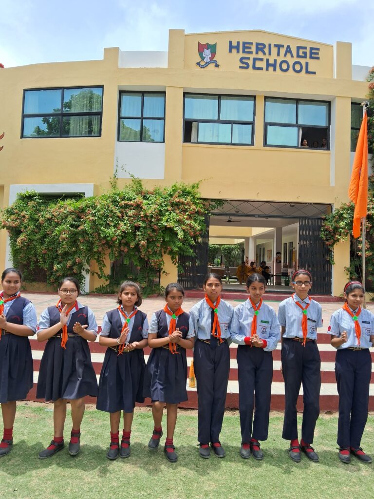 Heritage School KG class Pallavpuram
